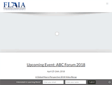 Tablet Screenshot of flaia.org